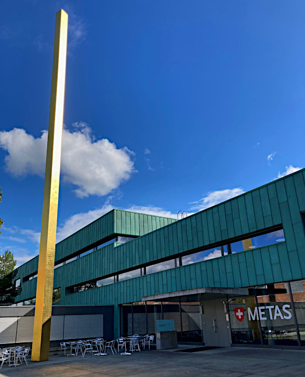 METAS Eingang