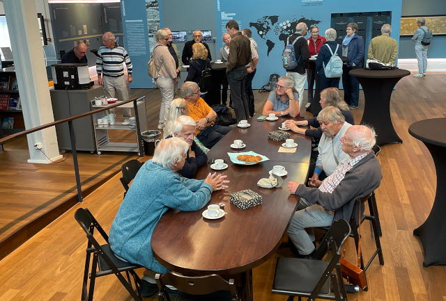 Begr&uuml;ssungskaffee im Hafenmuseum