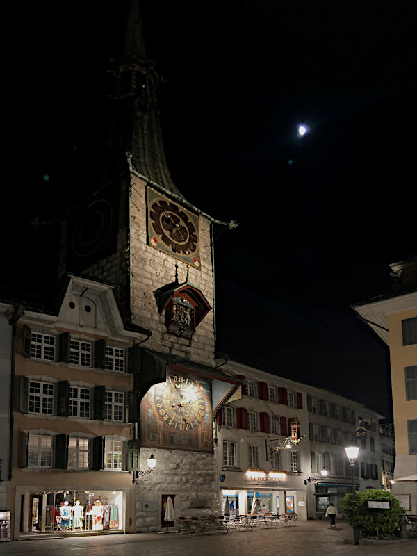 Zeitglockenturm bei Nacht