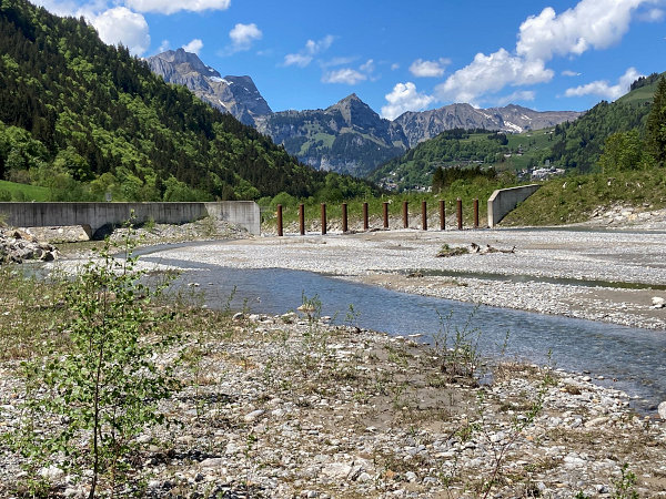 Hochwassersammler oberhalb Engelberg
