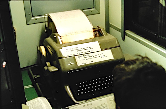 Telex Apparat im P-760